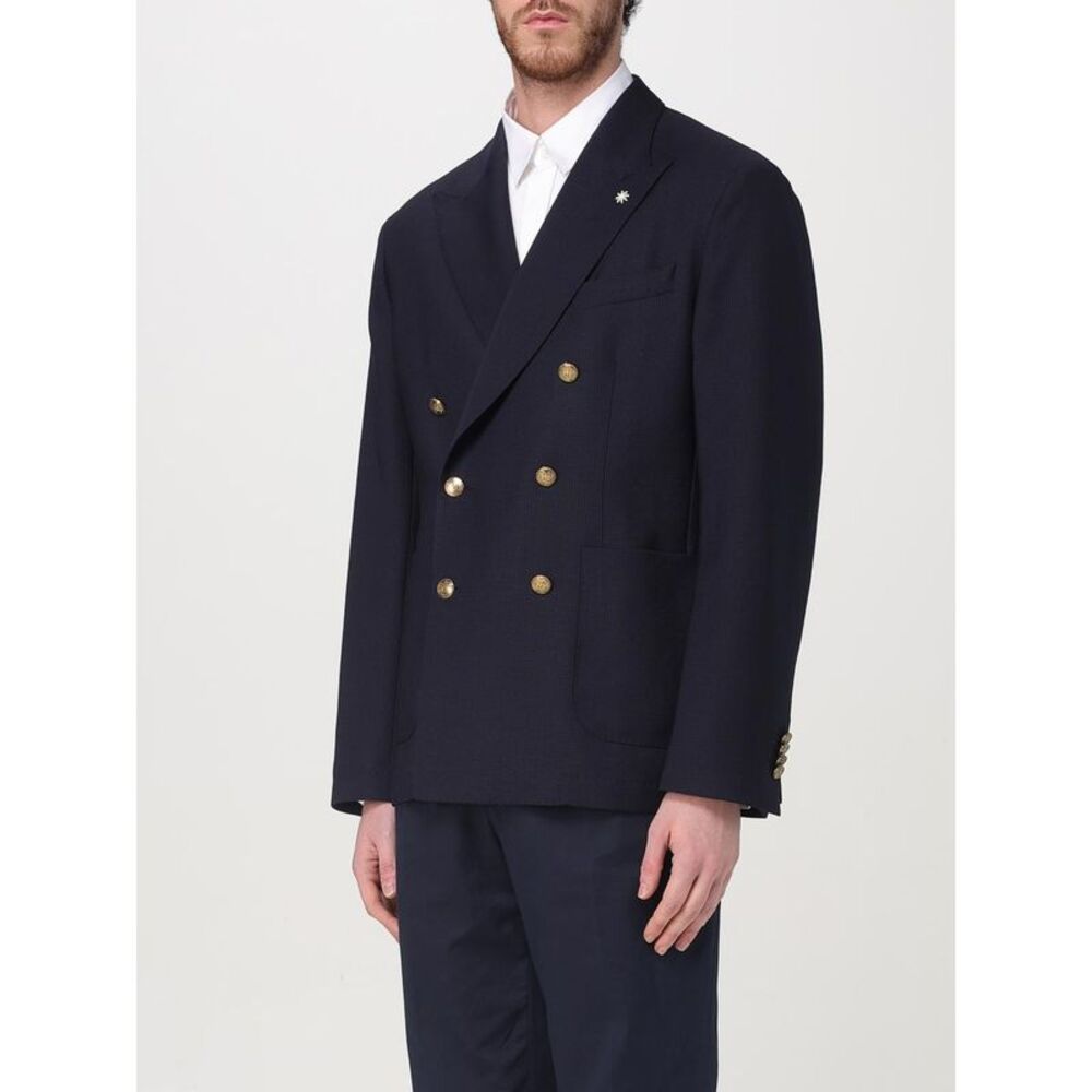 Manuel Ritz Jacket Men Blue - Picture 3 of 4